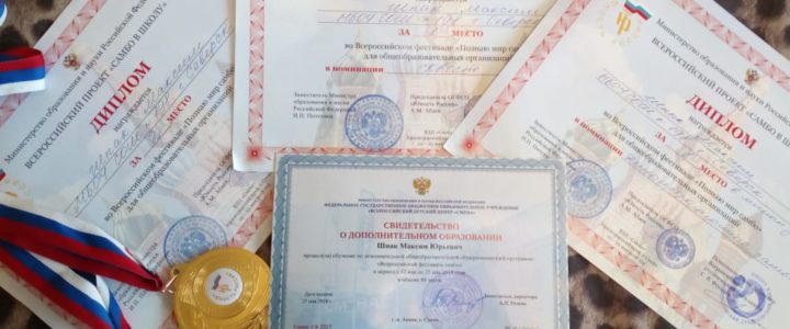 Северские школьники призеры всероссийского фестиваля «Познаю мир самбо»
